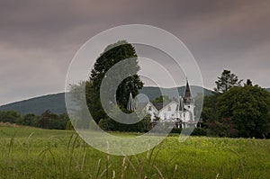 Moody Isolated Gothic Farm House