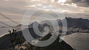 Moody Panorama of Rio de Janeiro