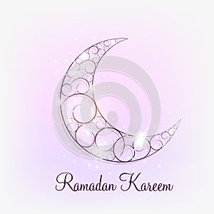 Moon Background for Muslim Community Festival