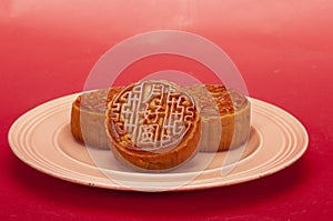 Moon cakes of Chinese Mid-Autumn Festival