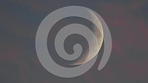 Moon detailed closeup