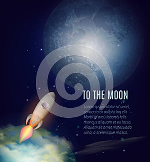 Moon Exploration Poster