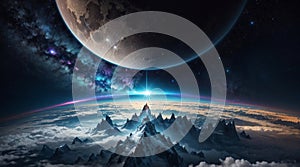 Moon Fall At The Top