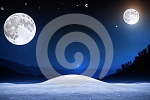 Moon A full moon is the lunar phase that occurs when the Moon is completely illuminated as seen from