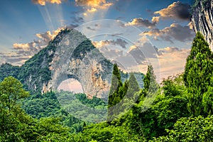 Moon Hill of China