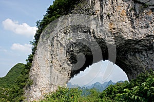 Moon hill, China