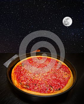 Moon Hits Your Eye Like A Big Pizza Pie