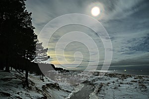 Moon ights Stars and night sky observing in Latvia