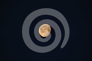 Moon just before dawn