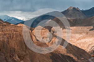 Moon Land of Lamayuru Leh, India.