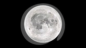 moon in the night image. closeup