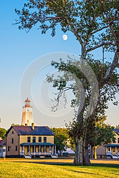 Moon Over Fort Hancock