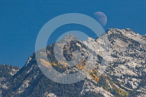 Moon Over Wasatch