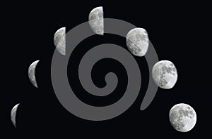 Moon phases photo