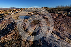 Moon pool in the Ceder mountain