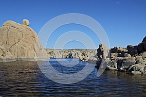 Moon Rising over Watson lake