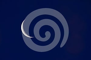 Moon in the sky, Patagonia,