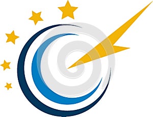 Moon and Stars Logo
