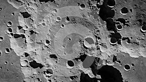 Moon surface, lunar landscape