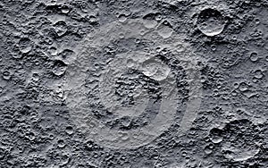 Moon surface. Seamless texture background.