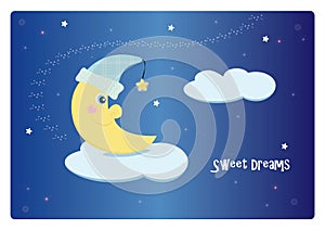 Moon sweet dreams