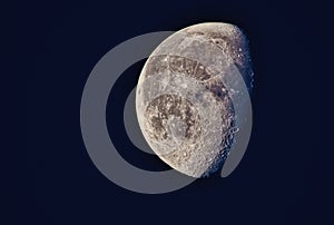 The moon in the third quarter