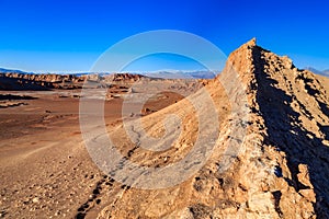 Moon valley / valle de la luna in the Atacama desert, Chile