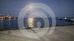 Moon View on the beach