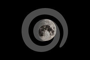 Moon - Waxing Gibbous Phase 91.8%