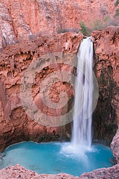 Mooney Falls in Havasu Canyon