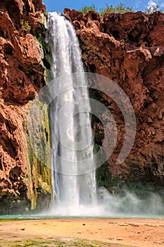 Mooney Falls, Havasu Canyon, Havasupai Indian Reservation, Arizona