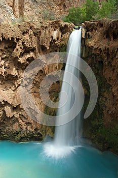 Mooney Falls in the Western Grand Canyon