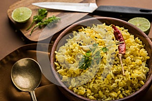 Moong dal khichdi or khichri, Indian national Dish