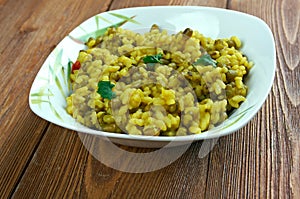 Moong dal khichdi