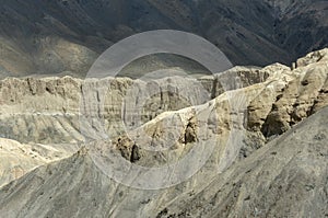 Moonlands on Mountain Pattersan, Lamayuru, Ladakh,