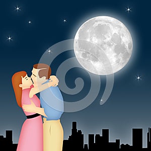 Moonlight Couple