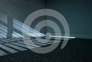 Moonlight Into Empty Room