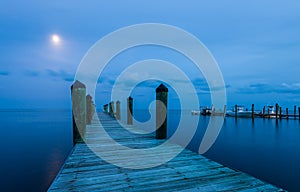 Moonlight at Florida Keys