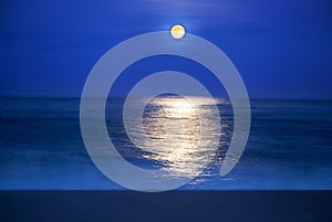 Moonlight on Water