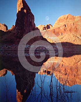 Moonrise, Lake Powell, Page, Arizona