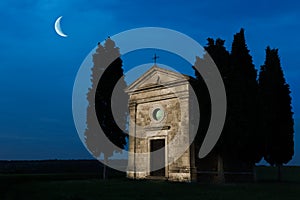 Moonshine Tuscan chapel