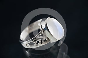 Moonstone ring