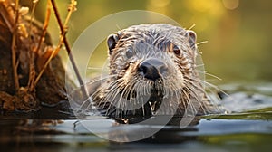 Moor Otter: Capturing The Beauty Of Nature In Soft Light