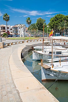 Moored boats Portopetro