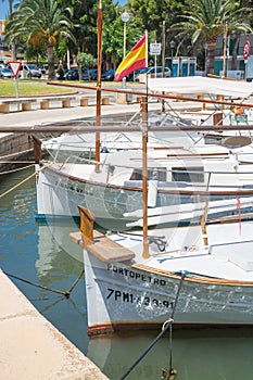 Moored boats Portopetro