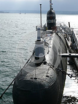 Legato sottomarino sul marittimo Museo 