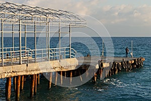 Mooring in the Black Sea