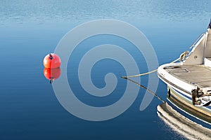 Mooring of a boat
