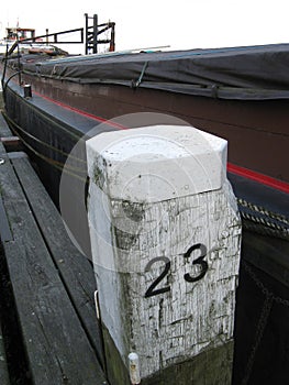 Mooring pole twenty-three