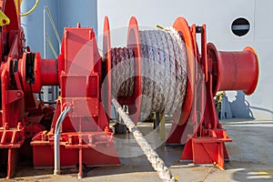 Mooring winch